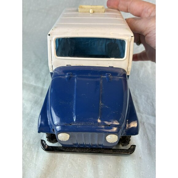 VTG 1970s USPS US Mail Postal Metal Jeep Coin Bank, Western Stamping Corp. Korea - Picture 4 of 9